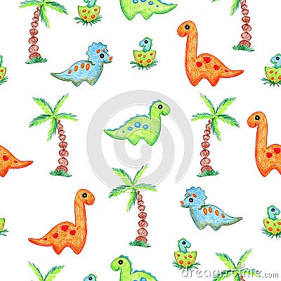 Dinosaurs cartoon Stock Photo