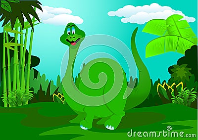 Dinosaurus Vector Illustration