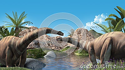 Diplodocus Stock Photo