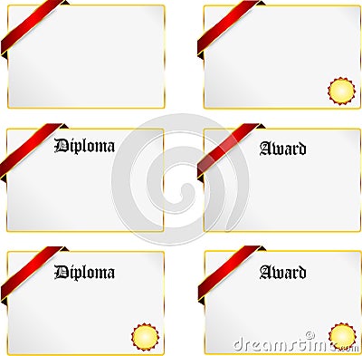 Diploma Stock Photo