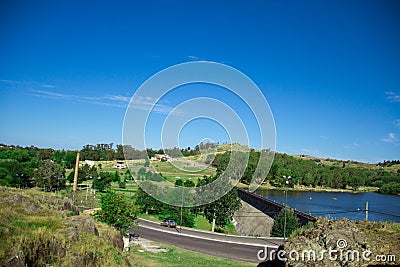 Dique del Fuerte, Tandil Stock Photo