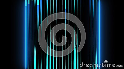 Directional neon lines Stock Photo