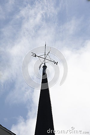Directions of the weathervane Stock Photo