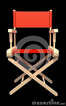 Director chair Stock Photo