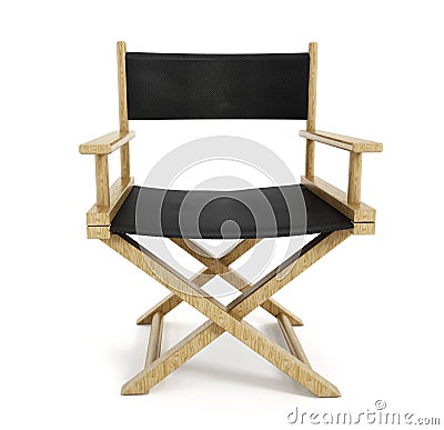 Director chair Stock Photo