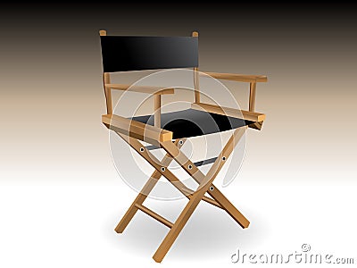 Director's chair Vector Illustration