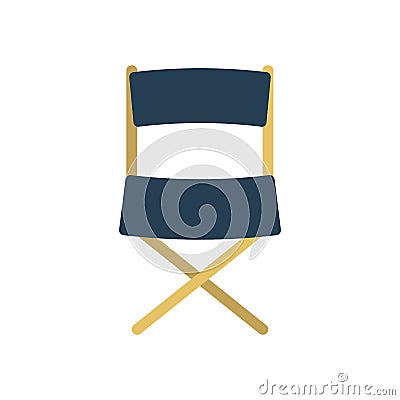 Director`s chair icon Vector Illustration