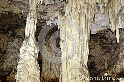 Diros Caves - Mani Stock Photo