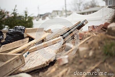 Dirt and debris. Stock Photo