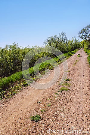 Dirt road Stock Photo