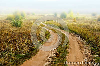 Dirt road Stock Photo