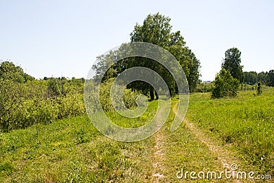 Dirt road Stock Photo