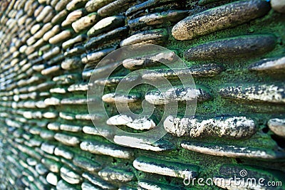 Dirty Brick Wall Background Stock Photo