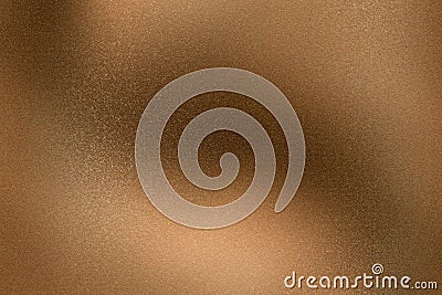 Dirty brushed dark brown metal wall, abstract texture background Stock Photo