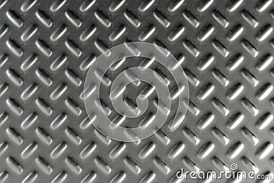 Dirty checkered steel plate Cartoon Illustration