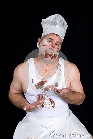 Dirty Chef Stock Photography Image 3396152