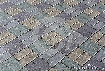 Dirty color pavement texture. Stock Photo