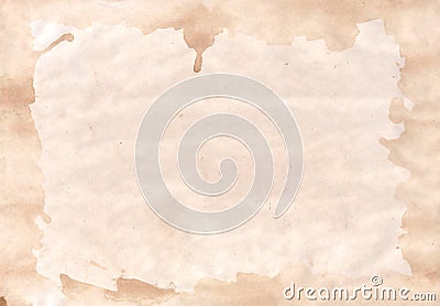 Dirty paper with border Background Stock Photo