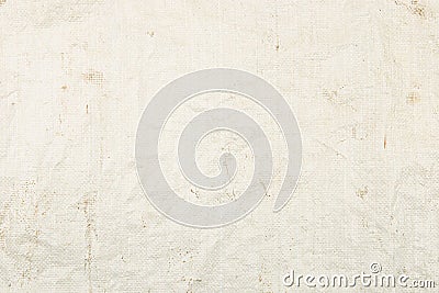 Dirty white woven plastic bag texture background. Stock Photo