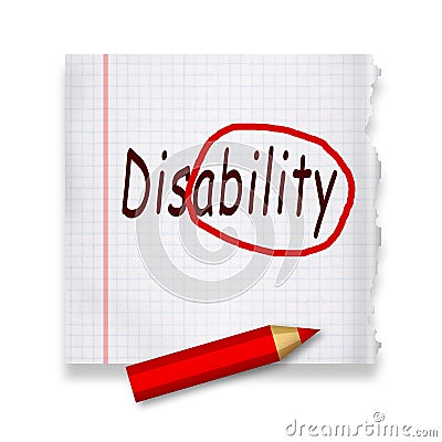 Disability Stock Photo