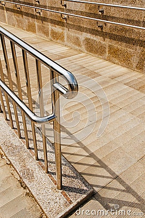 Disabled Pathway Stock Photo