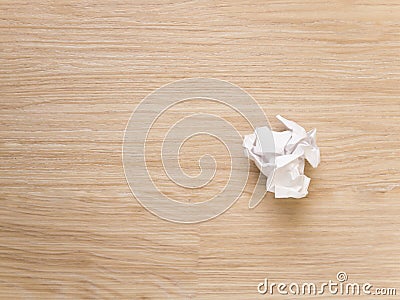 Disastrously paper Stock Photo