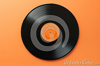Disc vinyl retro record sound musical Stock Photo