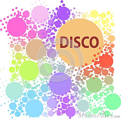 Disco background Vector Illustration