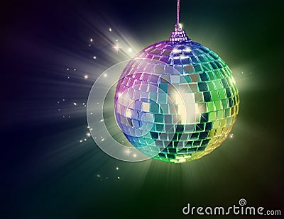 Disco ball Stock Photo