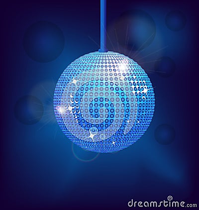 Disco ball dance vector design Vector Illustration