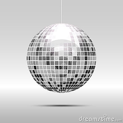 Disco ball icon Vector Illustration