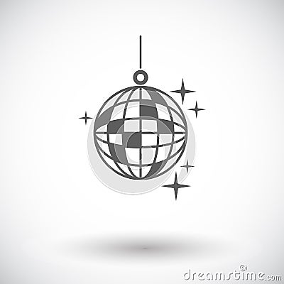 Disco ball. Vector Illustration