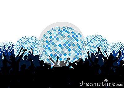 Disco club Vector Illustration