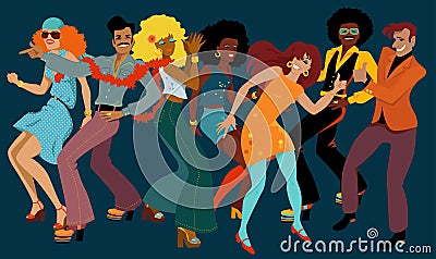 Disco club Vector Illustration