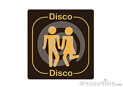 Disco Fever Vector Illustration