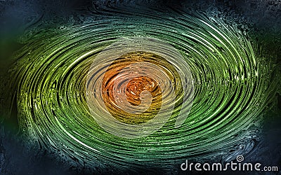 Disco Music Spiral, Abstract rainbow background Stock Photo