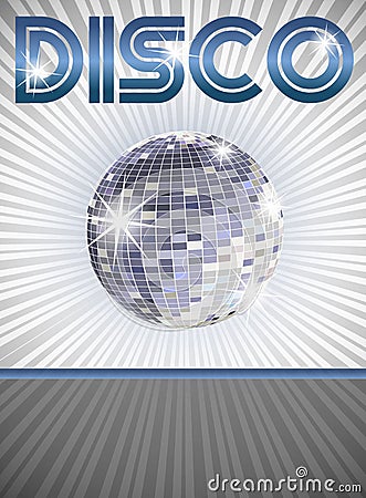 Disco poster Vector Illustration