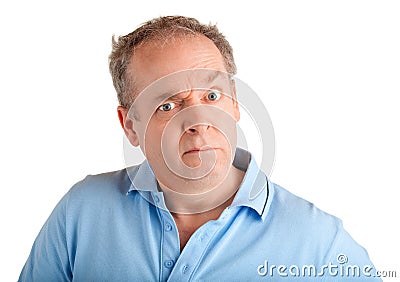 Discontent Stock Photo