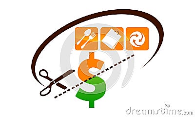 Discount for Restaurant Shopping Traveling Vector Illustration