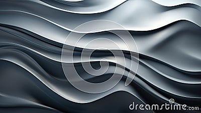 Discover the elegance of a fine brushed wide metal steel plate. Ai Generated Stock Photo