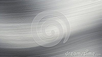 Discover the elegance of a fine brushed wide metal steel plate. Ai Generated Stock Photo