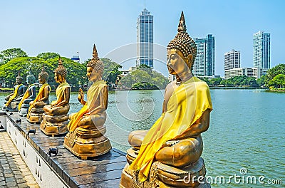 Discover landmarks of Colombo Stock Photo