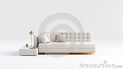 Versatile Convertible Sofa Stock Photo