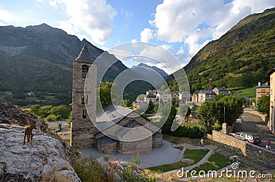 Discovering El valle del Boi Stock Photo