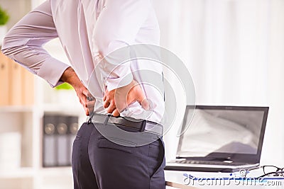 Disease in the office Stock Photo