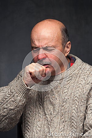 Disease of old age Stock Photo