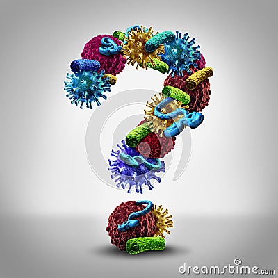 Disease Questions Stock Photo