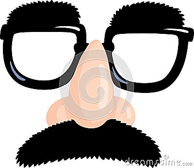 Disguise Vector Illustration