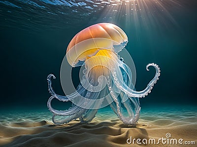 a disgusting foreign object, made out of shin plastic and iridescent rubber, translucent with subsurface scattering, resembling a Stock Photo