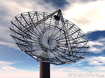 The Dish Stock Photo